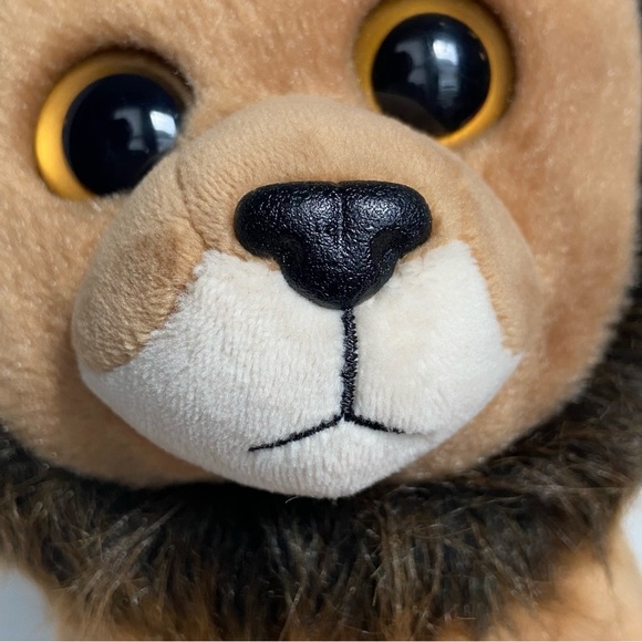 Ty Original Beanie Babies Cecil the Lion Plush Stuffed Animal VelveTy No Tags A - Picture 3 of 16